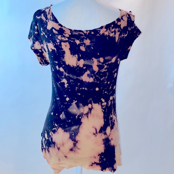 Customized Peavey tie-dye distressed t-shirt - Picture 2 of 7